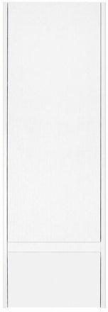 Колонна Style Line подвесная Монако 360 (1 ящ.), Осина бел/бел лакобель, PLUS